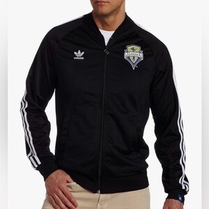 Adidas Originals MLS Seattle Sounders FC Legacy Track Jacket Size Medium